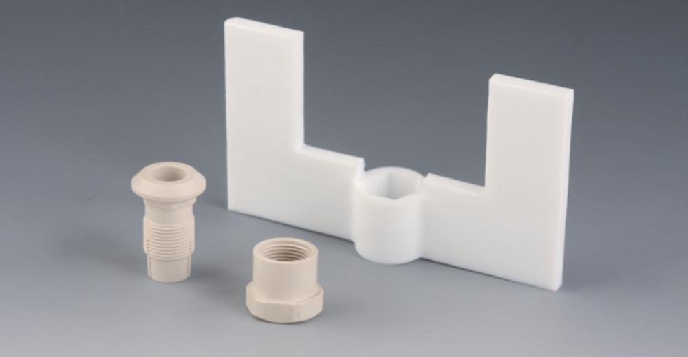 Bohlender Stirrer Blade U-Shaped for 8 mm dia., Stirring Circle 60x40x25x30 mm PTFE/PEEK Compound