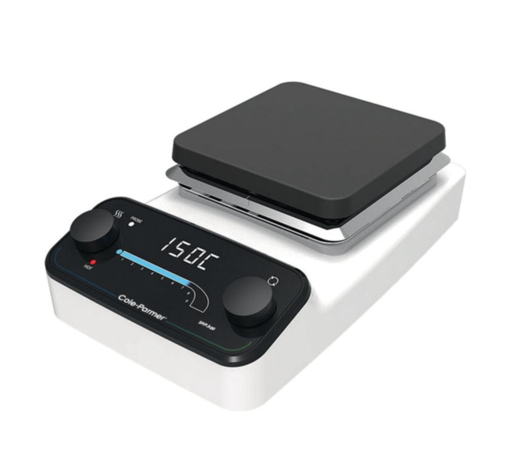 Cole-Parmer Digital Stirring Hot Plate Aluminum White, 230 VAC

