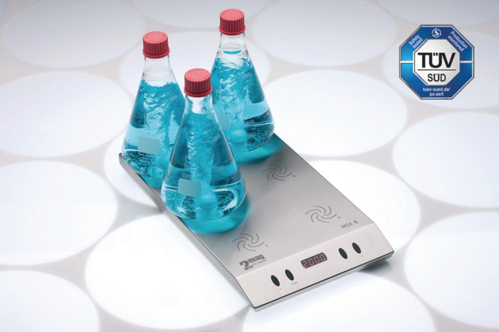 2mag Multiple Magnetic Stirrer MIX 6 with Internal Control