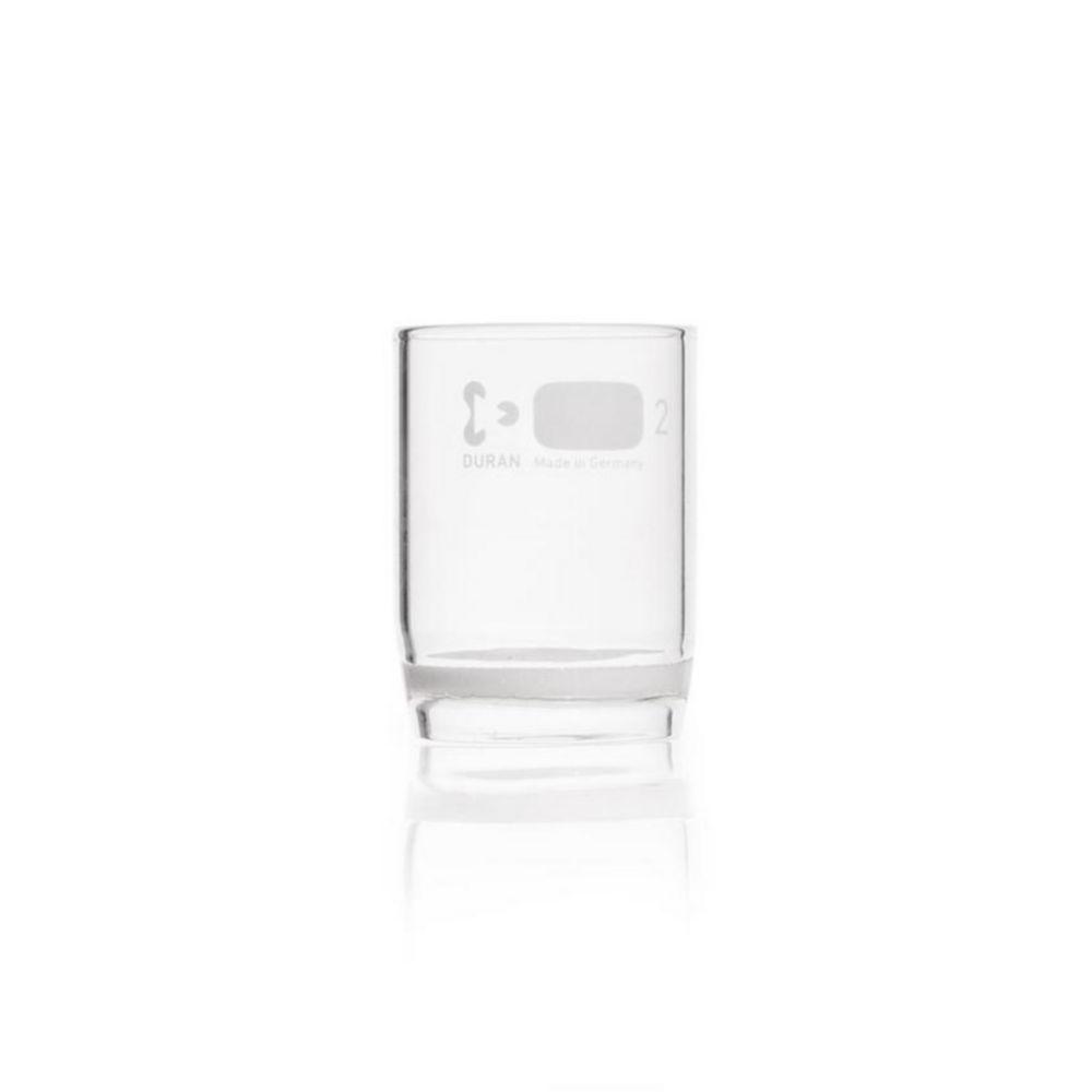 DWK Filter Crucibles, DURAN 2D, Porosity 2 Cap, 50 ml, Diameter 40 mm: