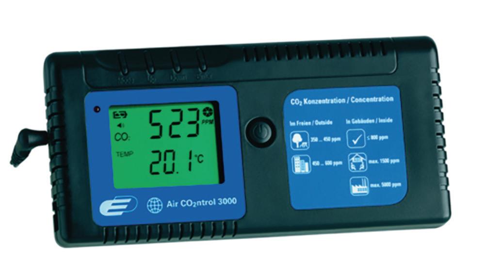 TFA Dostmann CO² Measuring Device Air CO²ntrol 3000 to 3000 ppm, Incl. Calibration Certificate 193 x 74 x 37 mm, 600 g

