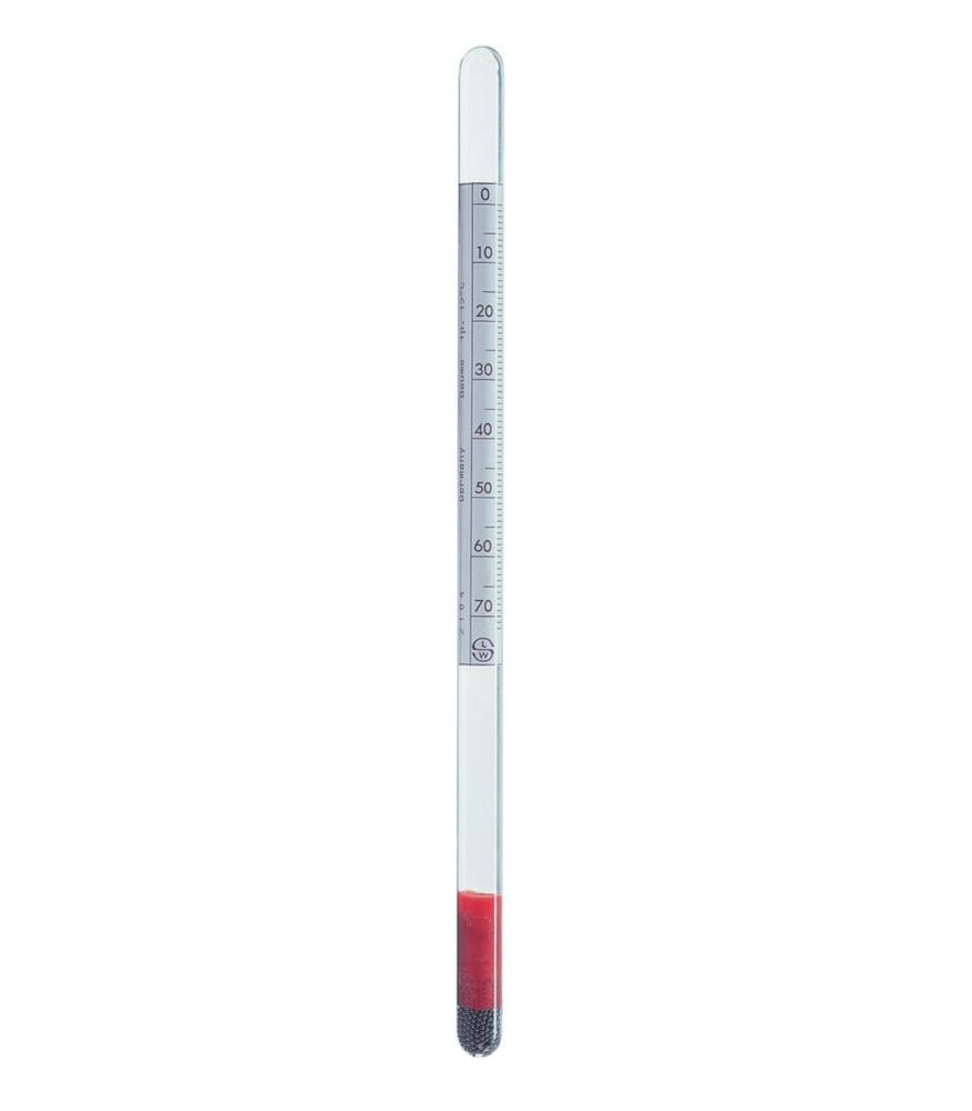 Ludwig Schneider Density Hydrometer 1.000-2.000:0.010 g/cm³ w/o Thermometer, Ref. Temp. 20°C, Total Length 300 mm, Type 7