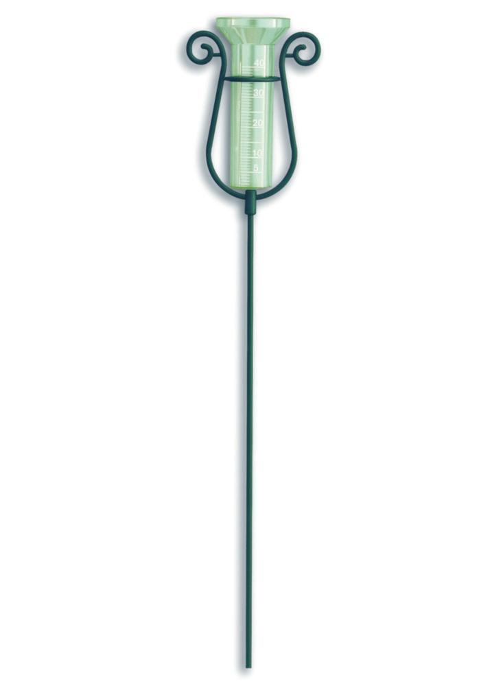 TFA Dostmann Rain Meter 135 x 75 mm Plastic with Green Stem One-Part

