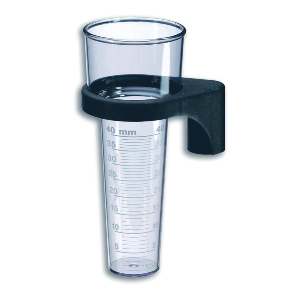 TFA Dostmann Rain Meter 205 x 85 mm Plastic with Holder Without Rod

