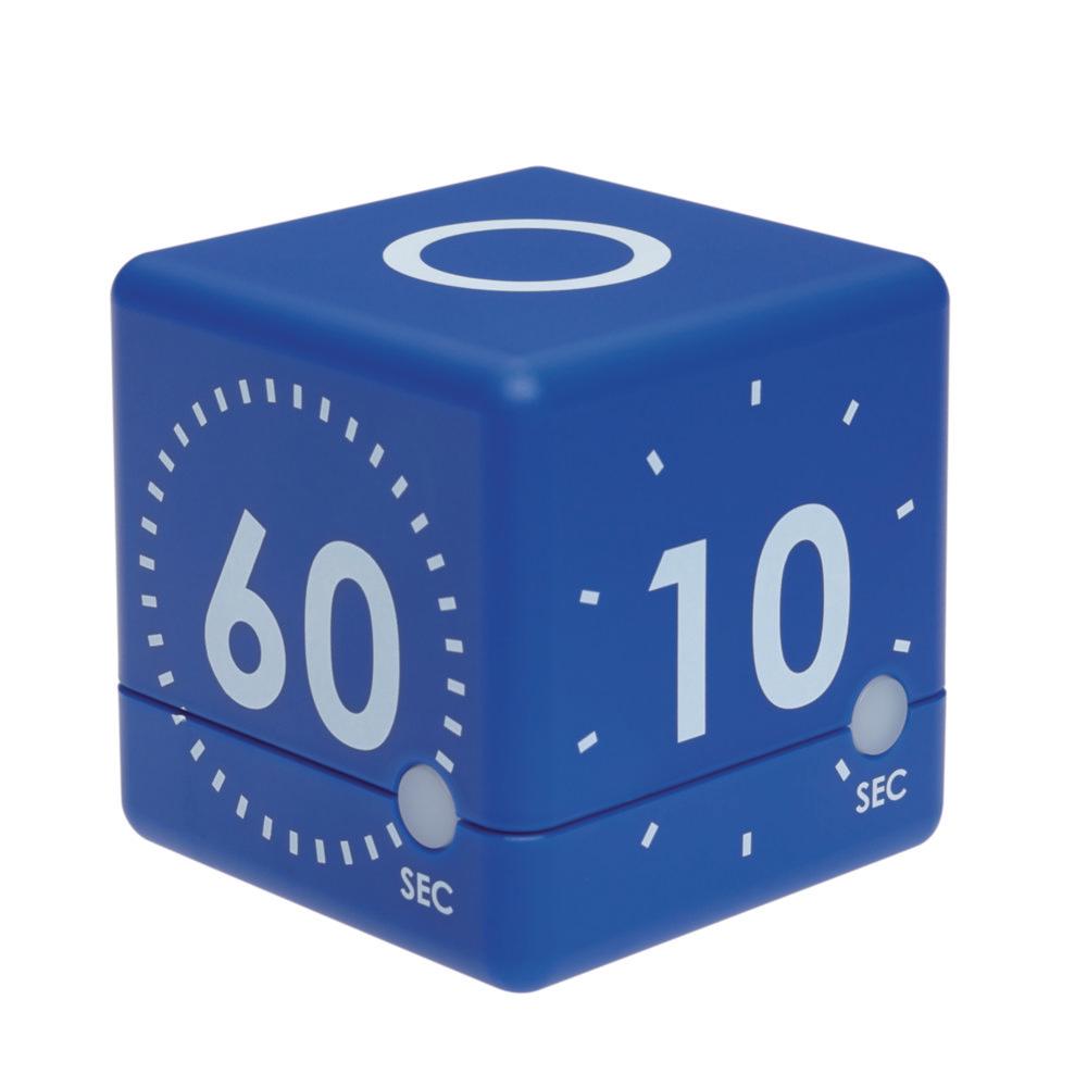 TFA Dostmann Cube Timer Blue 10-20-30-60 Seconds

