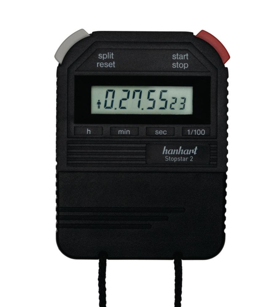 Hanhart 1882 Hand Stopwatch 1/100 SEK, Black