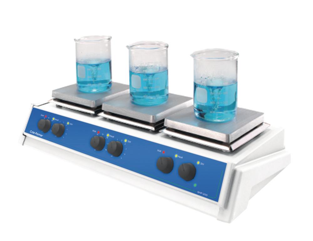 Cole-Parmer Three-Position Stirring Hot Plate

