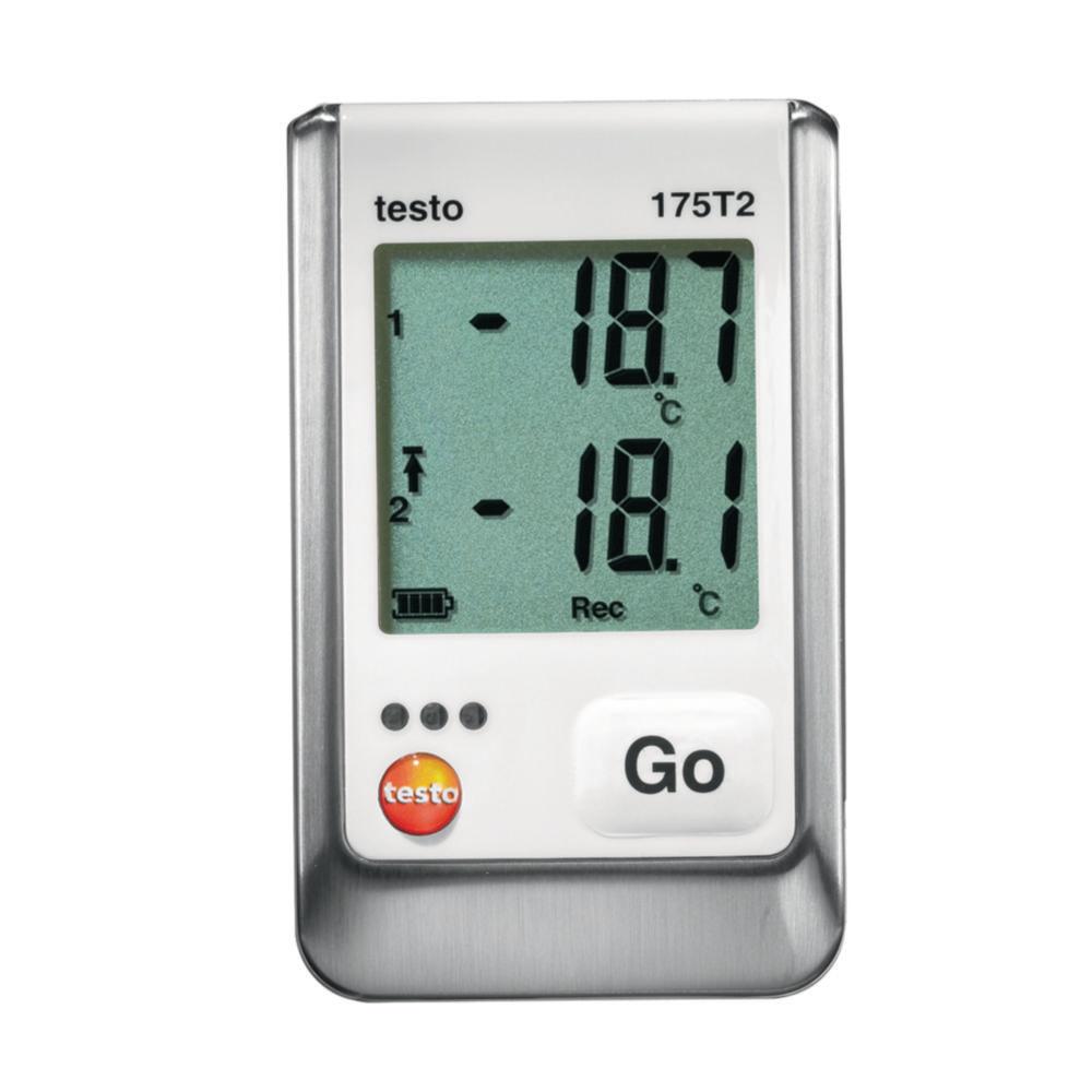 Testo Temperature Data Logger 175 T2 USB and SD Card Interface with Sensor Connection