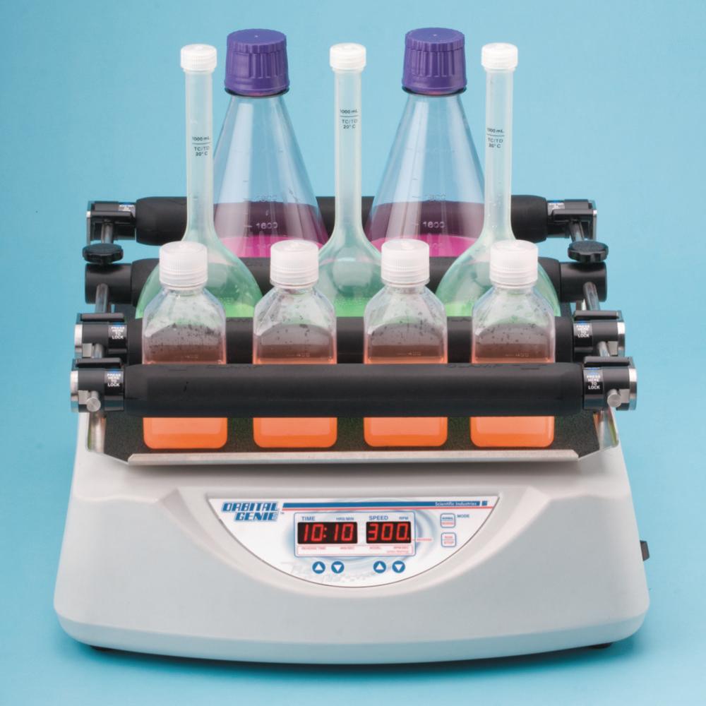 Scientific Orbital Genie Shaker with Ratcheting Clamp 230 V CH Plug

