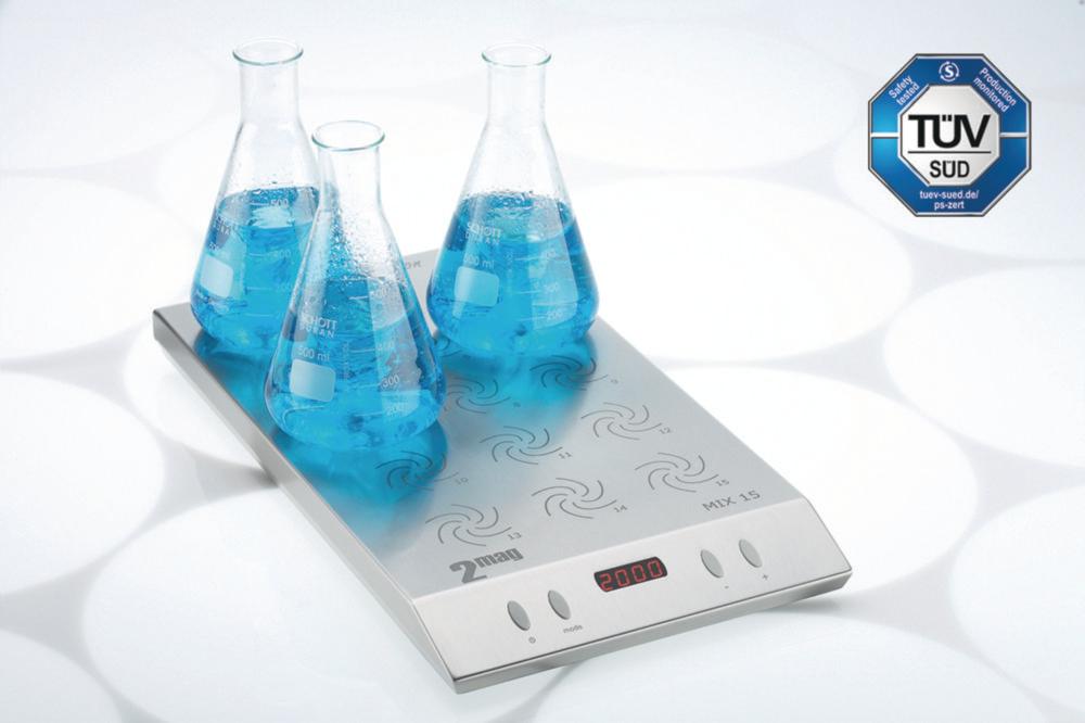 2mag Multible Magnetic Stirrer MIX 15 with Internal Control