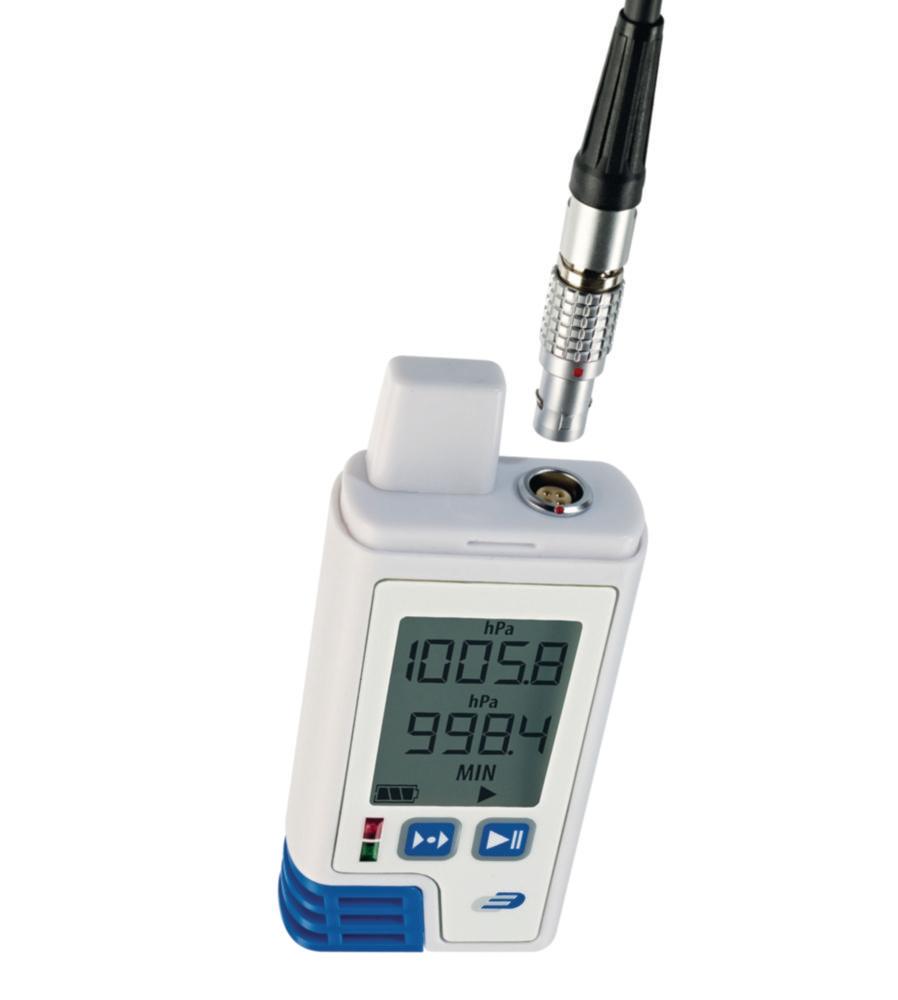 DOSTMANN PDF Data Logger LOG220 E with Display for Temperature/Humidity/Pressure (Internal), 1x Input for External Sensors
