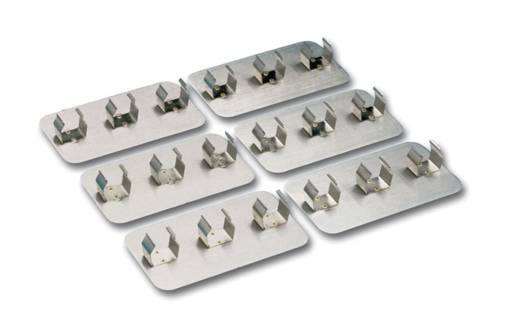 Scientific Industries Clip Plates for 3 Tubes 28-30mm, Pack of 6