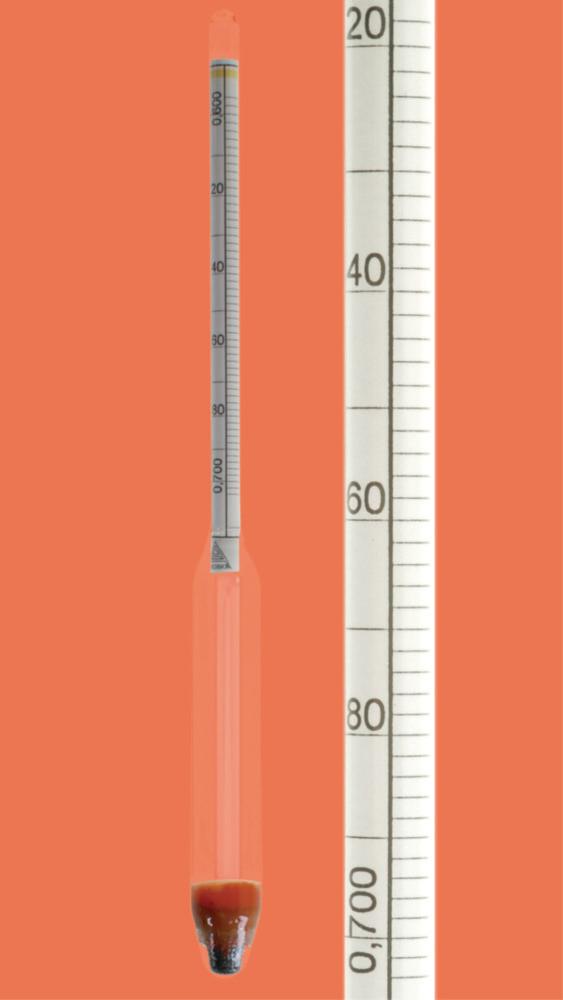 Amarell Density Hydrometer 0.600 - 0.700, 300 mm Long
