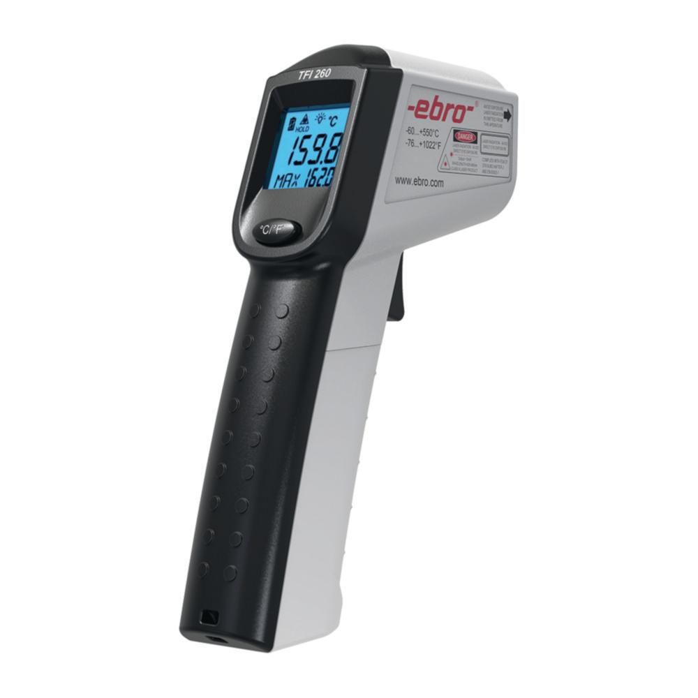 Xylem Infrared Thermometer TFI-260, -60 to +550°C, Including Factory Calibration Certificate