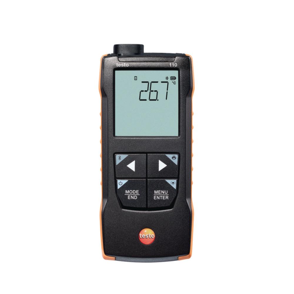 Testo NTC/PT100 Temperature Measuring Device Testo 110 with App Connection (1 Channel)
