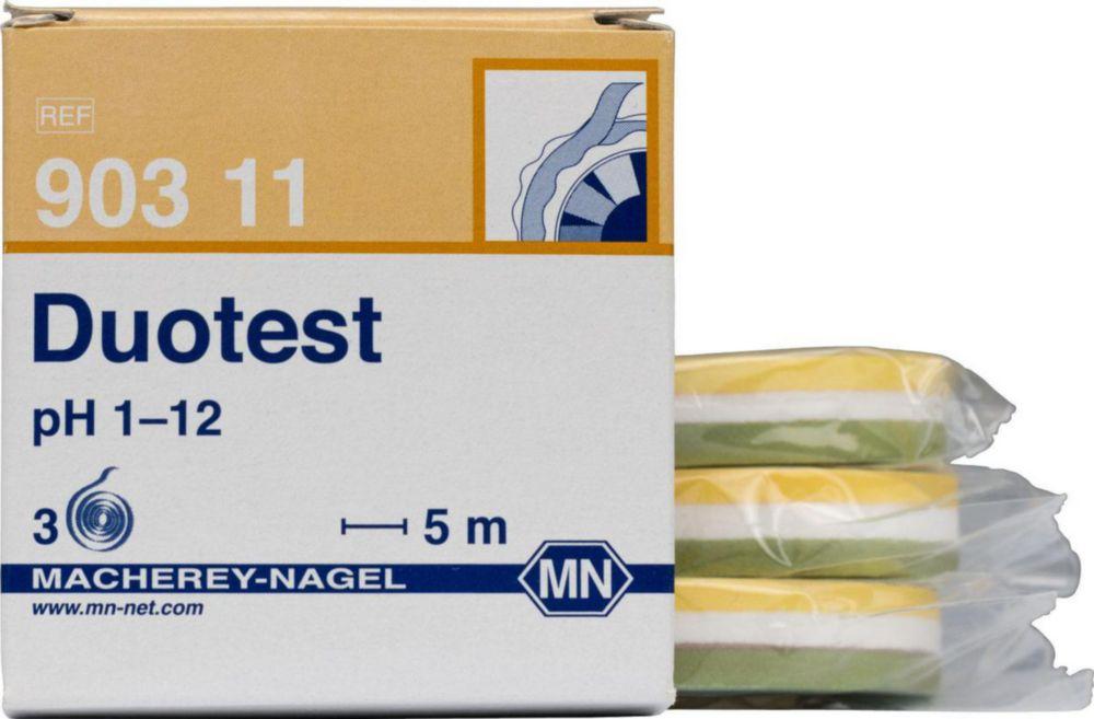 Macherey-Nagel-Nagel Duotest Indicator Paper pH 1-12 - Pack of 3 Refill Pack

