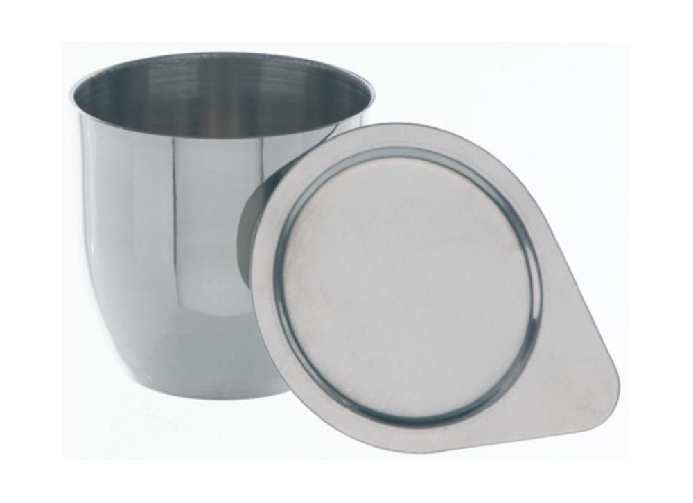 BOCHEM Nickel Crucible 99.5%, 25 ml Type 1 - 0.5 mm Thick, Without Cover