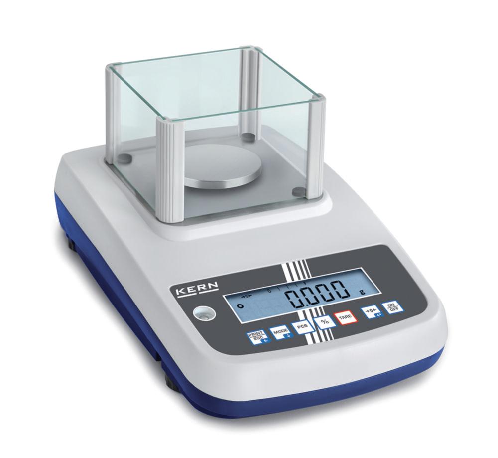 Kern Precision Balance EWJ 300-3, 300 g / 0.001 g, Calibratable, Weighing Plate Ø 80 mm

