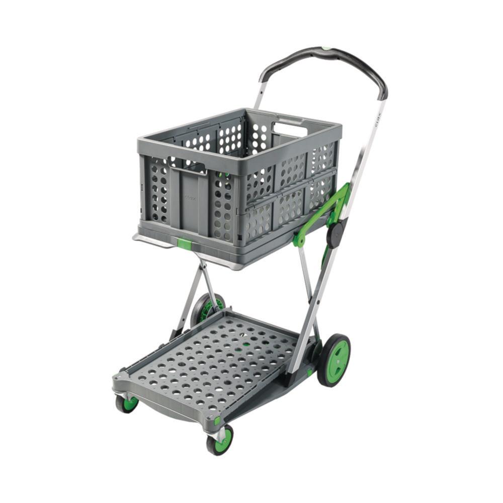 Rauschenberger Laboratory Trolley Clax with Folding Box 46L Green Edition

