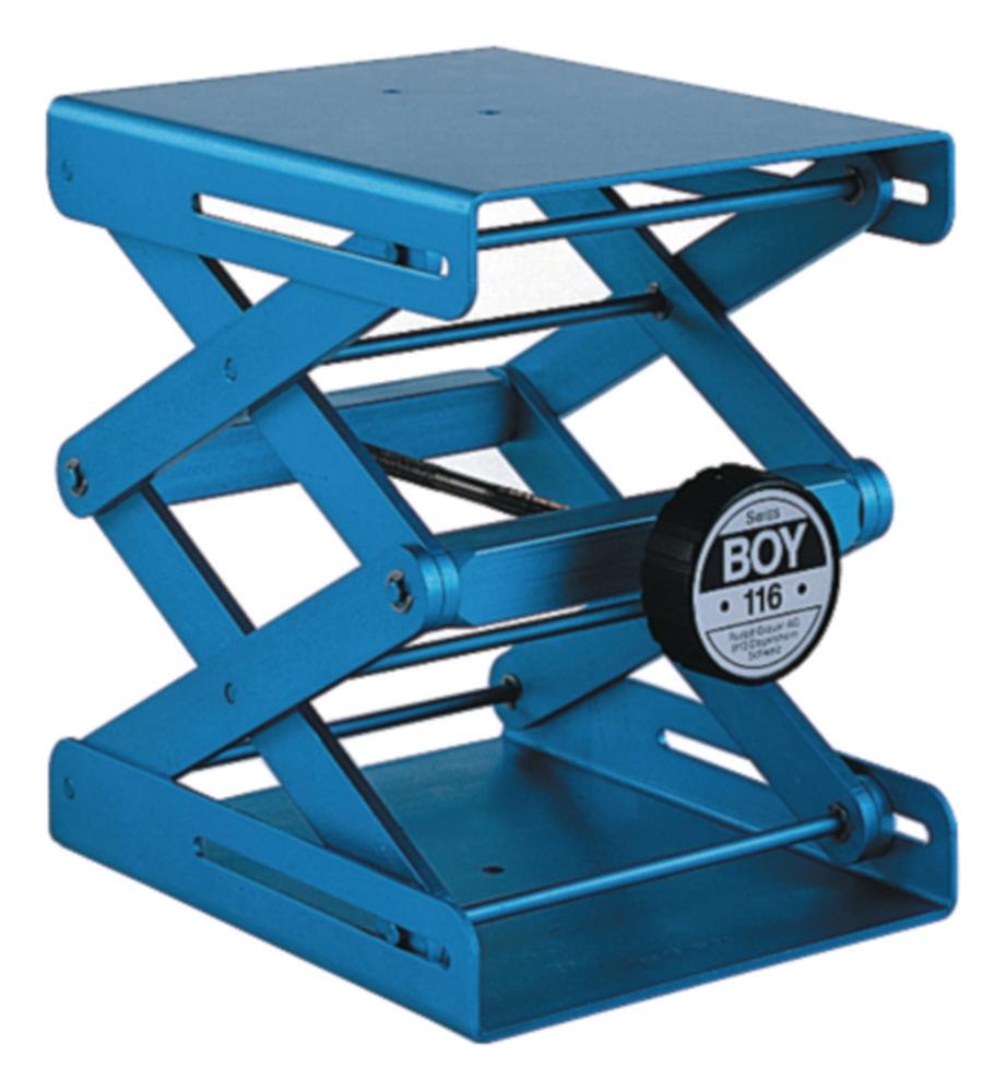 Rudolf Lab Jack Swiss Boy 100 Aluminium, Green, Plate 50x40 mm, Load 20 kg

