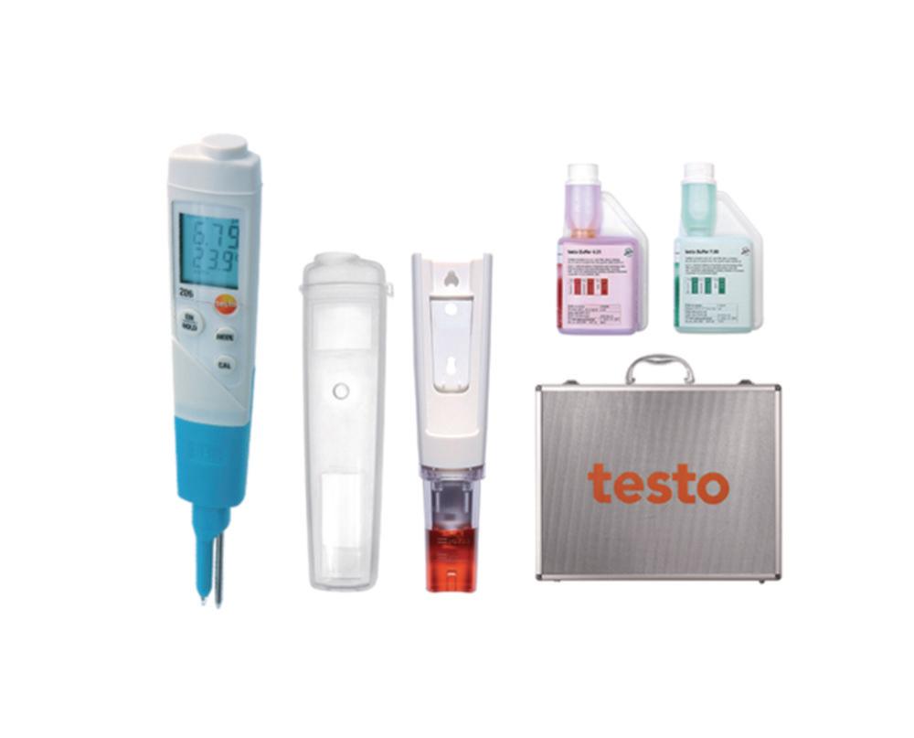 pH measuring unit testo 206 pH2-Starter-Kit no danger goods