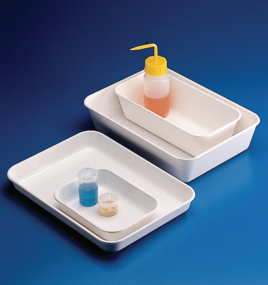 Kartell Tray Suitable for Foodstuffs and General Laboratory Use ABS White 151 x 202 x 81 mm