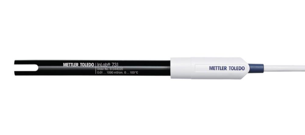 Mettler-Toledo InLab 731 Conductivity Probe, 4-Plate Carbon Cell, Body Length 120 mm