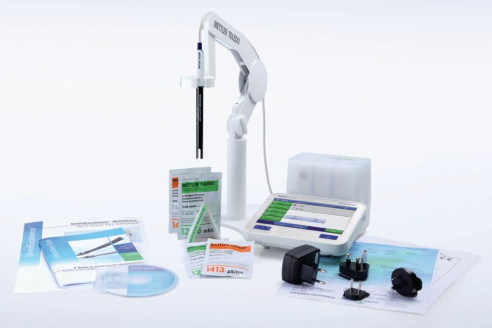 Mettler-Toledo SevenExcellence Conductivity Meter S700 Trace Kit with InLab Trace Flow Cell