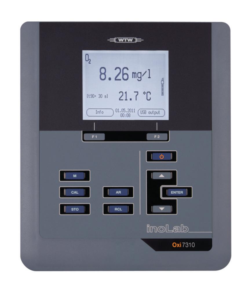 Xylem WTW Oxygen Meter InoLab Oxi 7310P Unit with Built-in Printer and Accessories
