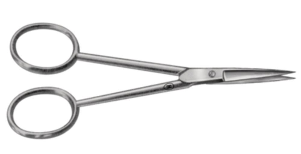 Karl Hammacher Surgical Scissors Rust-Free Pointed/Pointed Curved Length 130 mm

