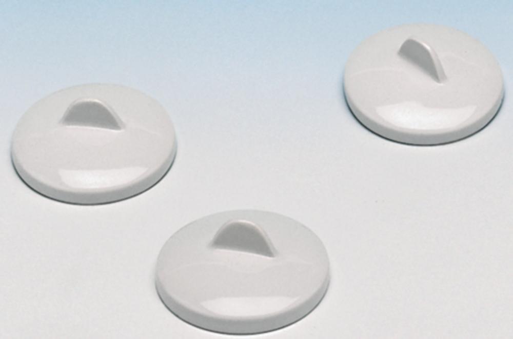 Haldenwanger Crucible Lid Ø 76mm, Porcelain (Suitable for Ø 70mm Crucible, DIN 12904)
