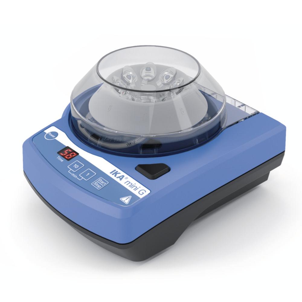IKA Mini Centrifuge Mini G, 6000 RPM, 1-99 min, Incl. UK and CH Plug