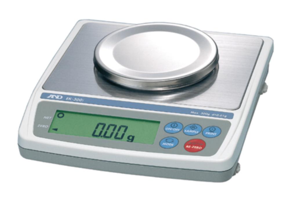 A&D EK-410i Compact Balance 400 g × 0.01 g with 110 mm Weighing Pan