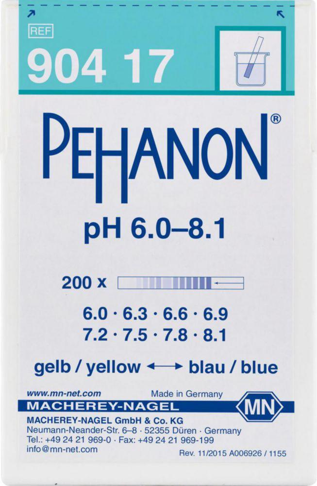 Macherey-Nagel-Nagel Pehanon Indicator Paper 60-81 - Pack of 200 Strips
