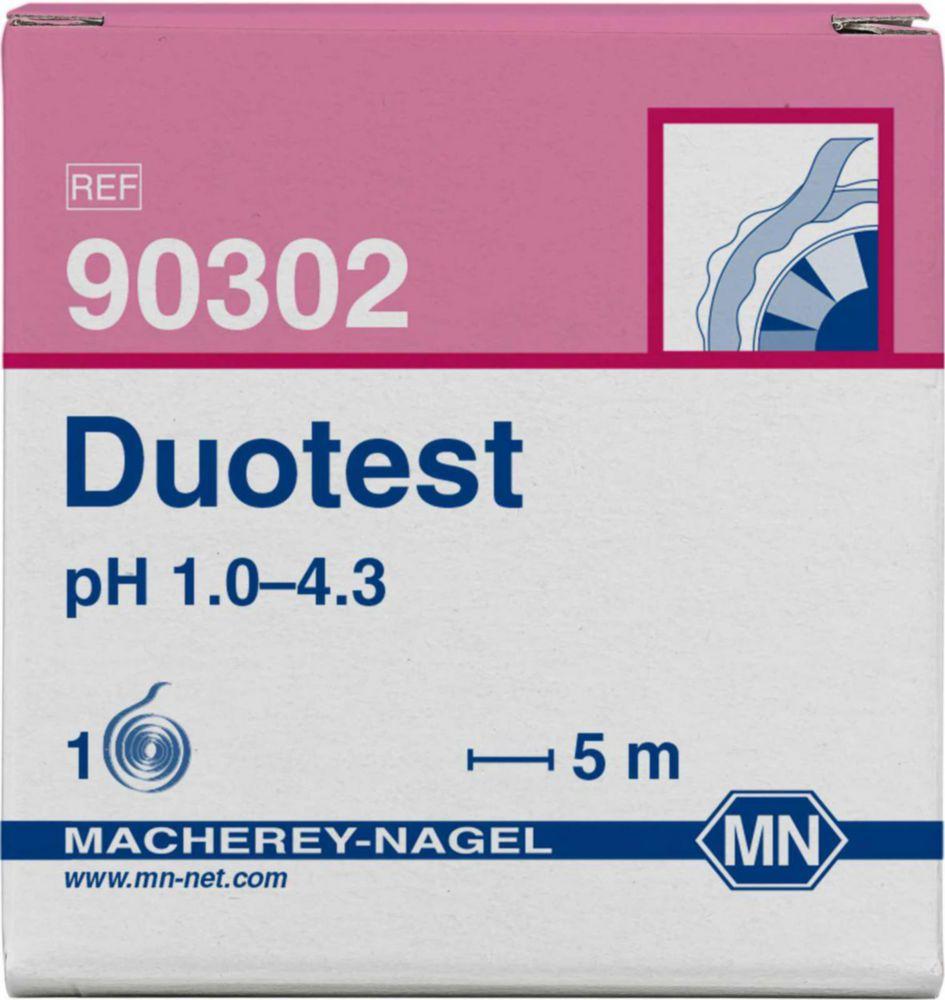 Macherey-Nagel-Nagel Duotest Indicator Paper pH 1.0–4.3 (Pack of 200 Strips)