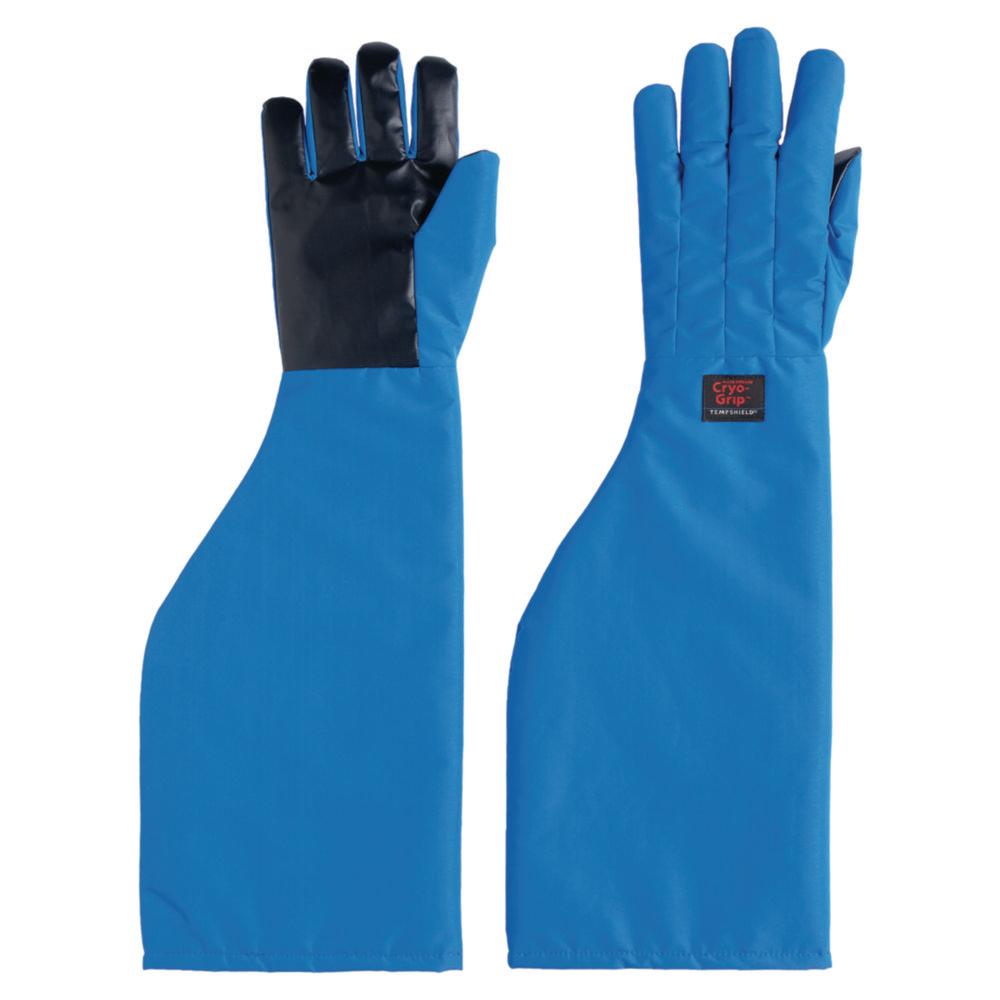 Cryo.Expert Cryo-Grip Gloves – Size S, Shoulder Length, with Cuff, Waterproof, Pair

