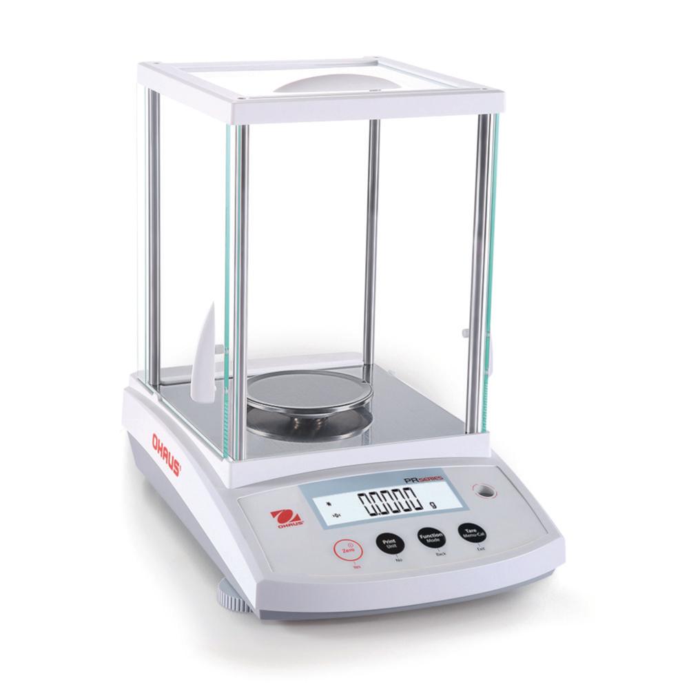Ohaus PR223M Precision Balance 120 g 0.0001 g LCD Display Platform Ø 90 mm Calibrated