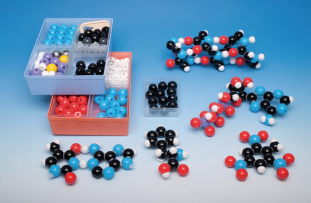 Spiring Molecular Model Set Biochemistry Small 72 Atoms, 40 Links