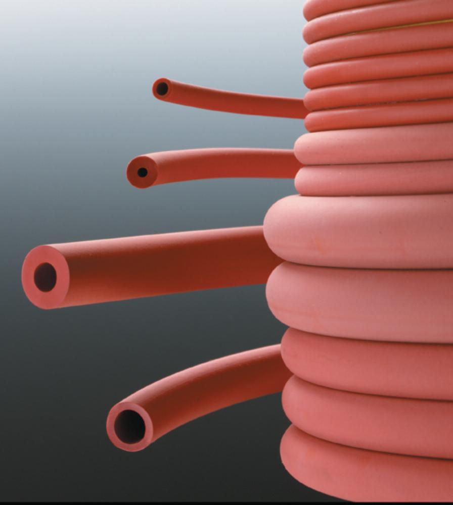 Deutsch & Neumann Red Rubber Tubing 5mm ID x 1.5mm Wall