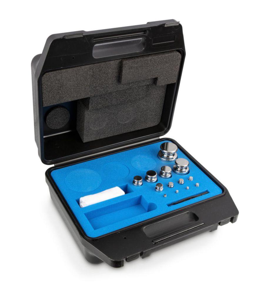 Kern Set of Weights E2, 1 g - 1 kg, OIML, Stainless Steel in Plastic Case

