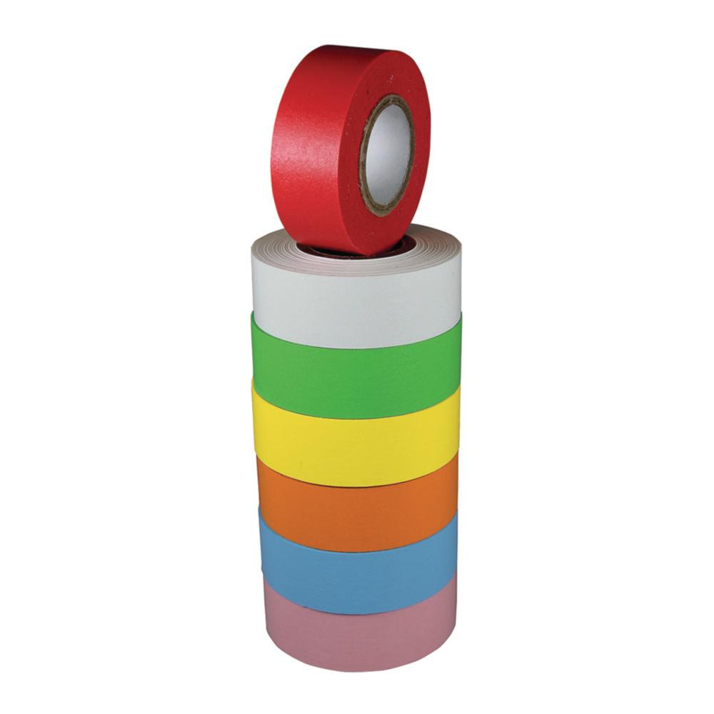 LLG-Adhesive Label Tape, assorted Length: 12.7 m, Width: 25.4 mm, pack of 12

