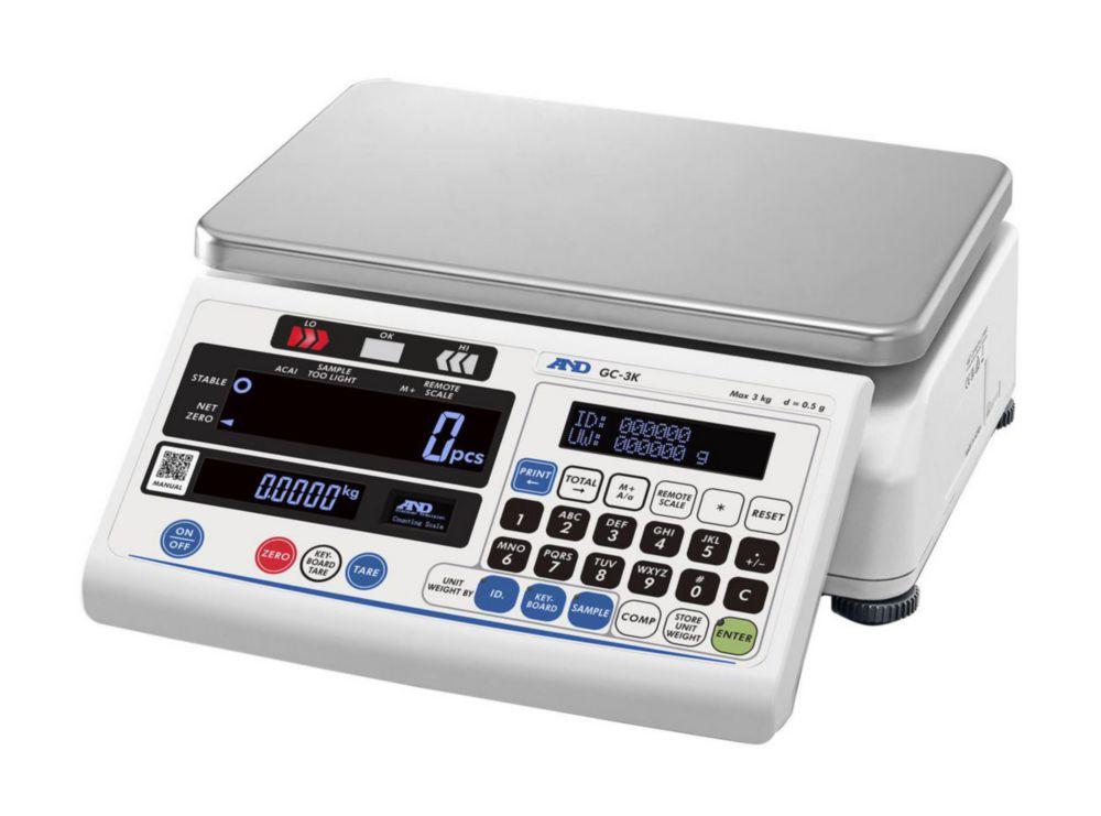 A&D Counting Scale 3KG x 0.5G

