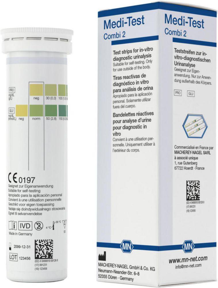 Macherey-Nagel MEDI-TEST Combi 2 Pack of 50 Strips

