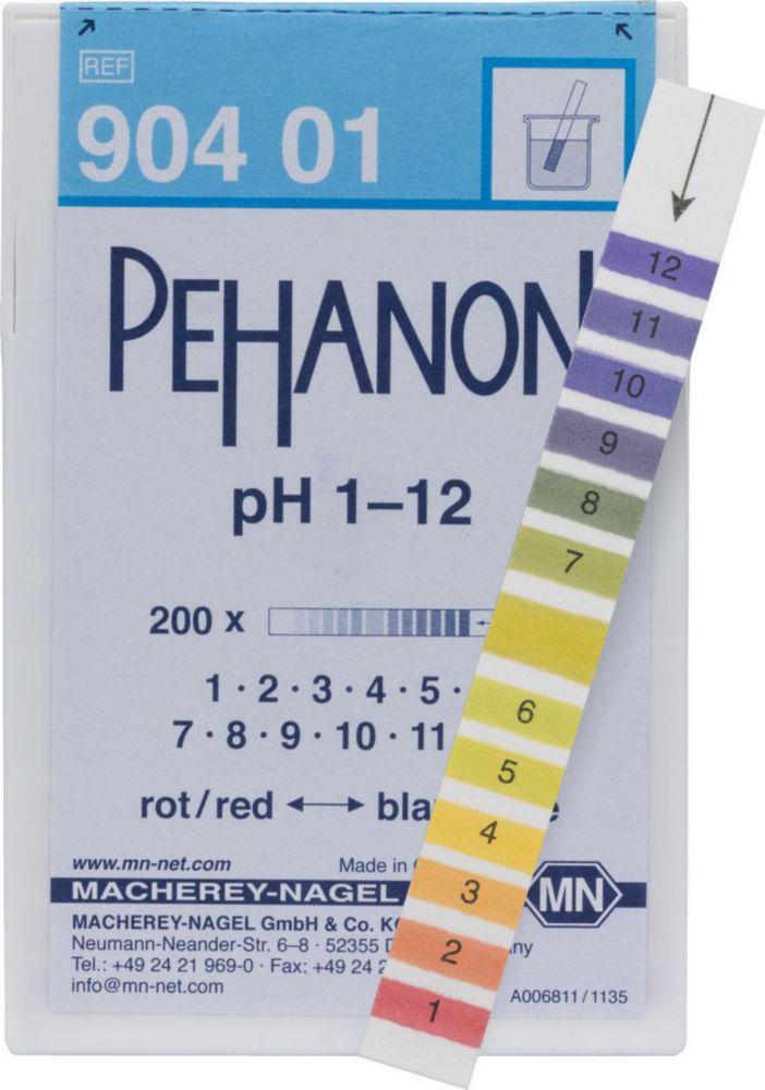 Macherey-Nagel-Nagel Pehanon pH 1-12 Indicator Paper - Jars with 200 Strips