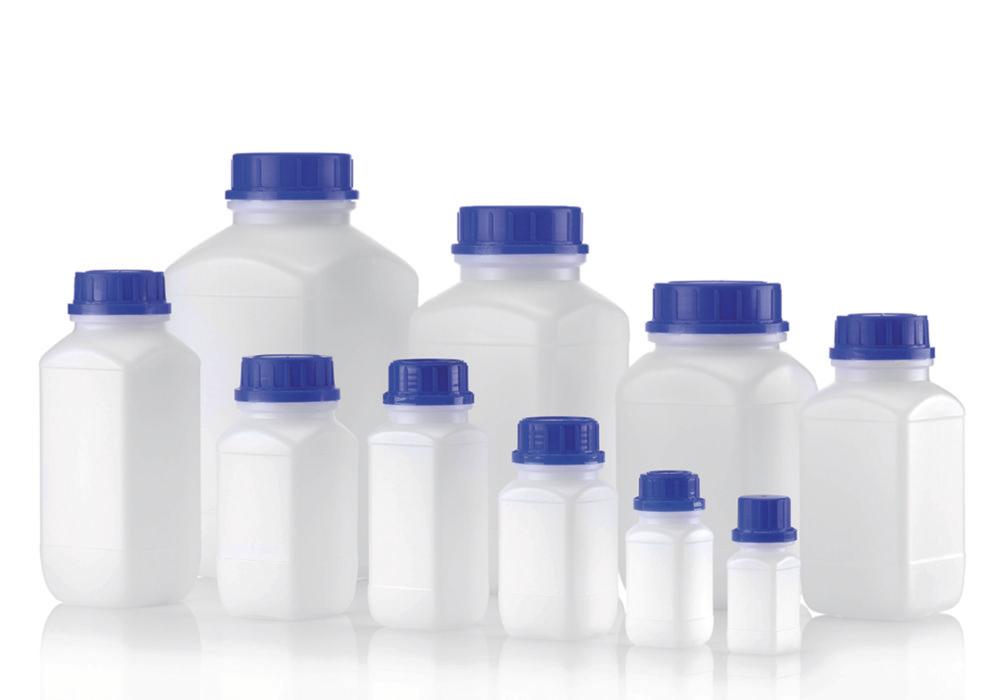 Kautex Wide Neck Bottles HDPE Without Screw Caps 1500ml White

