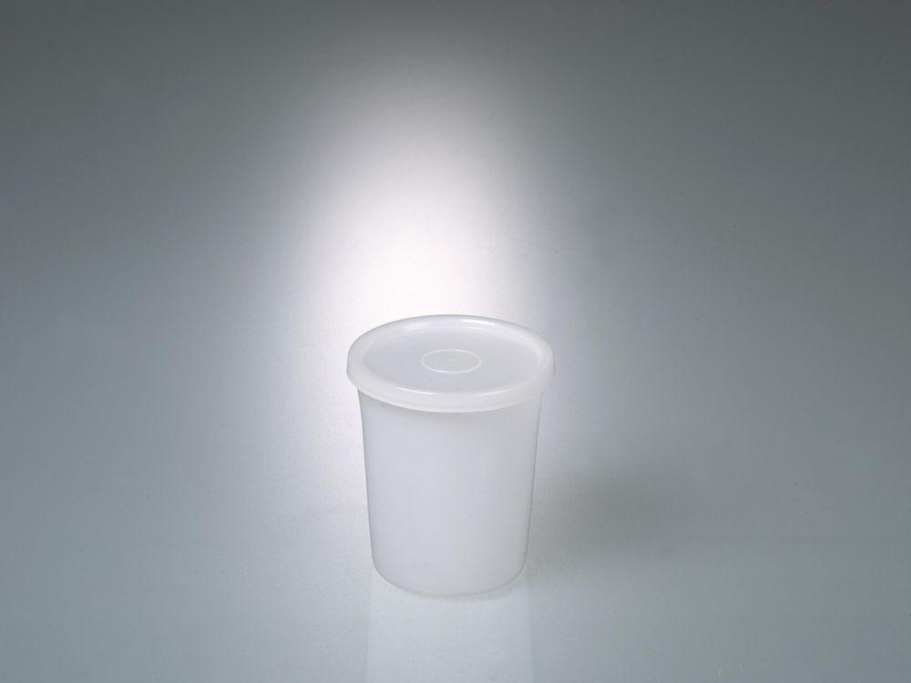 Bürkle All-Purpose Box 250 ml, Round, PE 90/78x60 mm, Transparent, with Press-in Lid