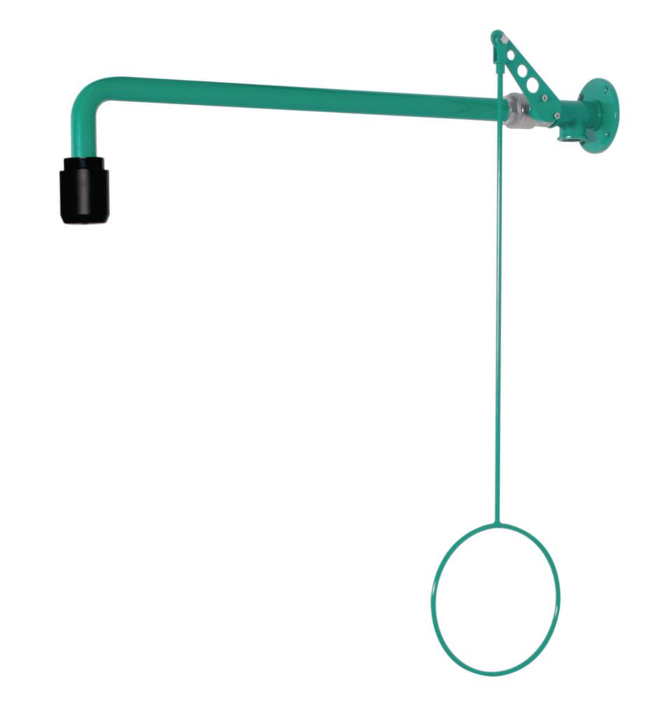B-Safety Body Shower ClassicLine on Finery, Wall Flange Length 625 mm, Special Showering Head

