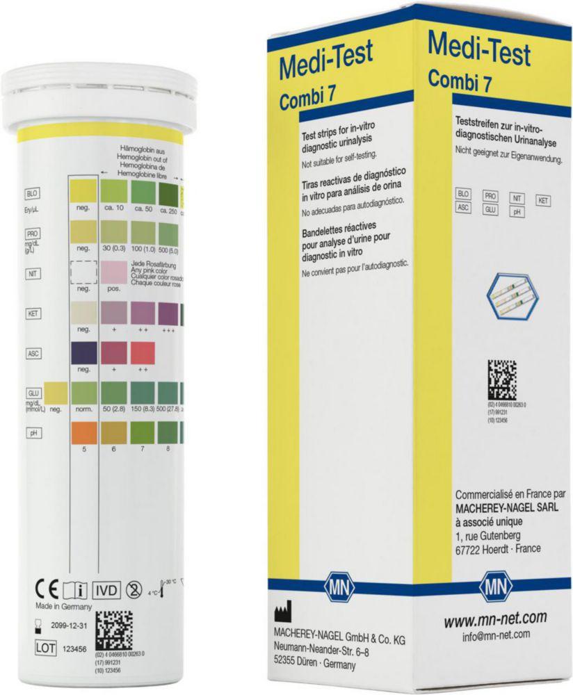 Macherey-Nagel MEDI-TEST Combi 7 Pack of 100 Strips

