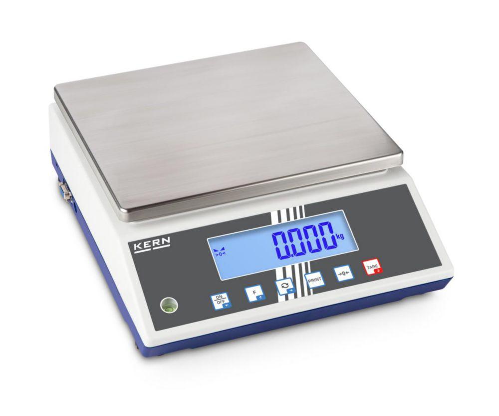 Kern Compact Balance FCB 30K1 30 kg / 0.5 g, Weighing Plate 252 x 228 mm, with Second Display on the Back

