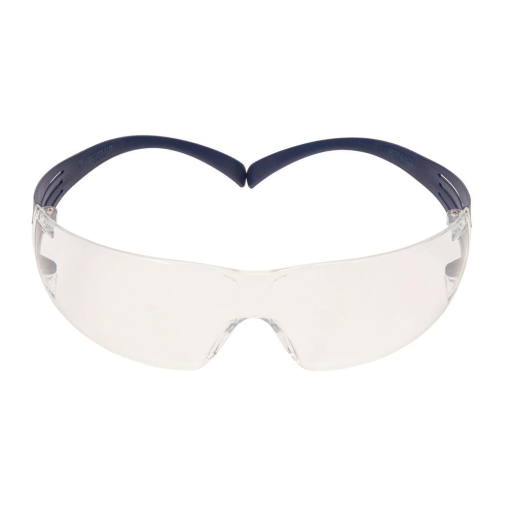 3M™ SecureFit™ 200 Safety Spectacles SF201SGAF-BLU-EU, Clear Lenses, Blue Frame